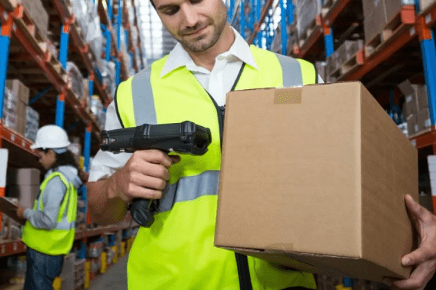 Приемка товара на склад с помощью ТСД